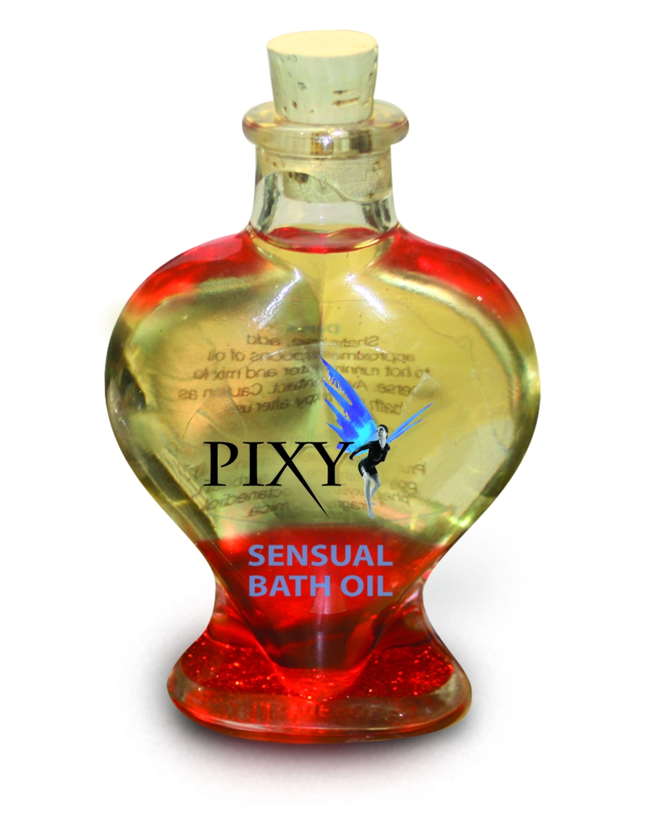 PIXY HEART SENSUAL BATH OIL €9.95